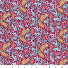 Photo of Tilda Fabrics 100% Cotton Fabric in Squirreldream Hibiscus from Hibernation - 44"/45" Wide Fabric