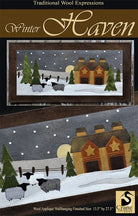 Photo of Traditional Expressions in Winter Haven from Crane Design - Wool Applique Pattern