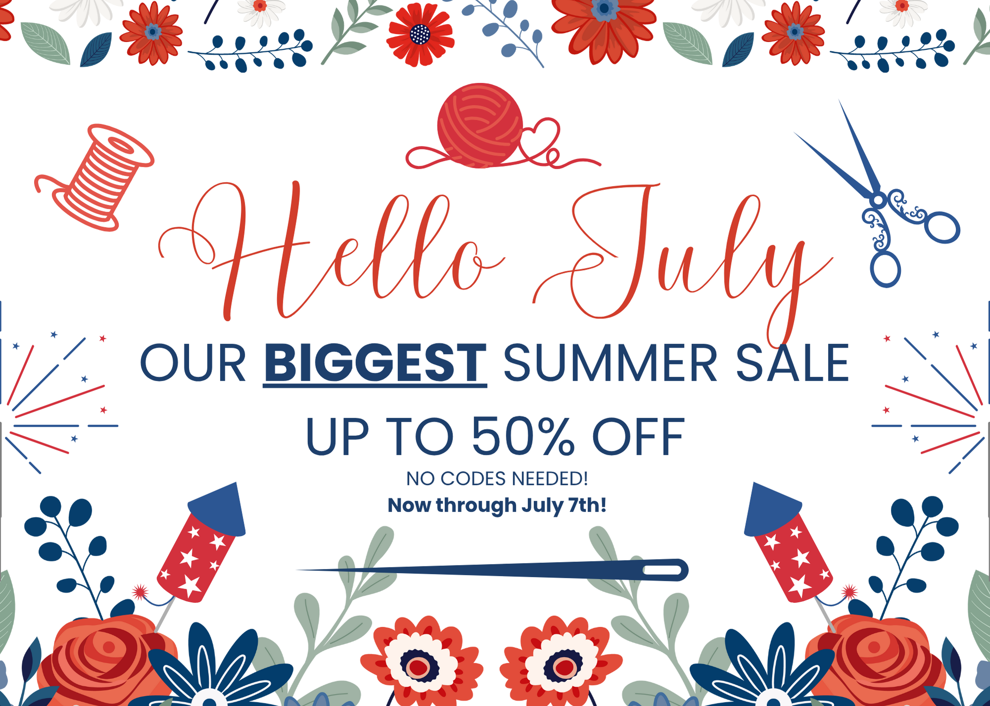 Our Sizzling Summer Sale Is Here!