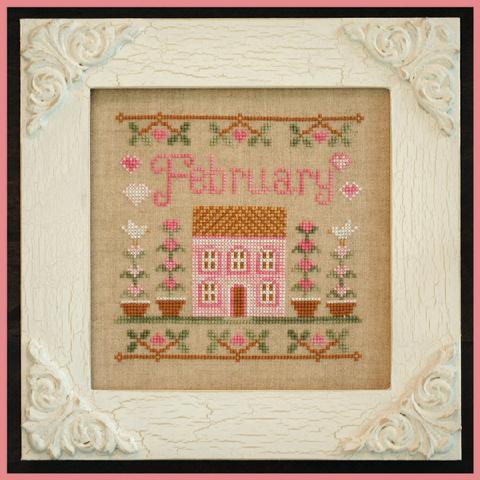 Photo of Cottage of the Month February in Cross Stitch from Country Cottage Needleworks