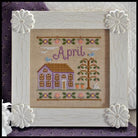 Photo of Cottage of the Month April in Cross Stitch from Country Cottage Needleworks