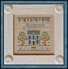 Photo of Cottage of the Month August in Cross Stitch from Country Cottage Needleworks