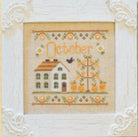 Photo of Cottage of the Month October in Cross Stitch from Country Cottage Needleworks