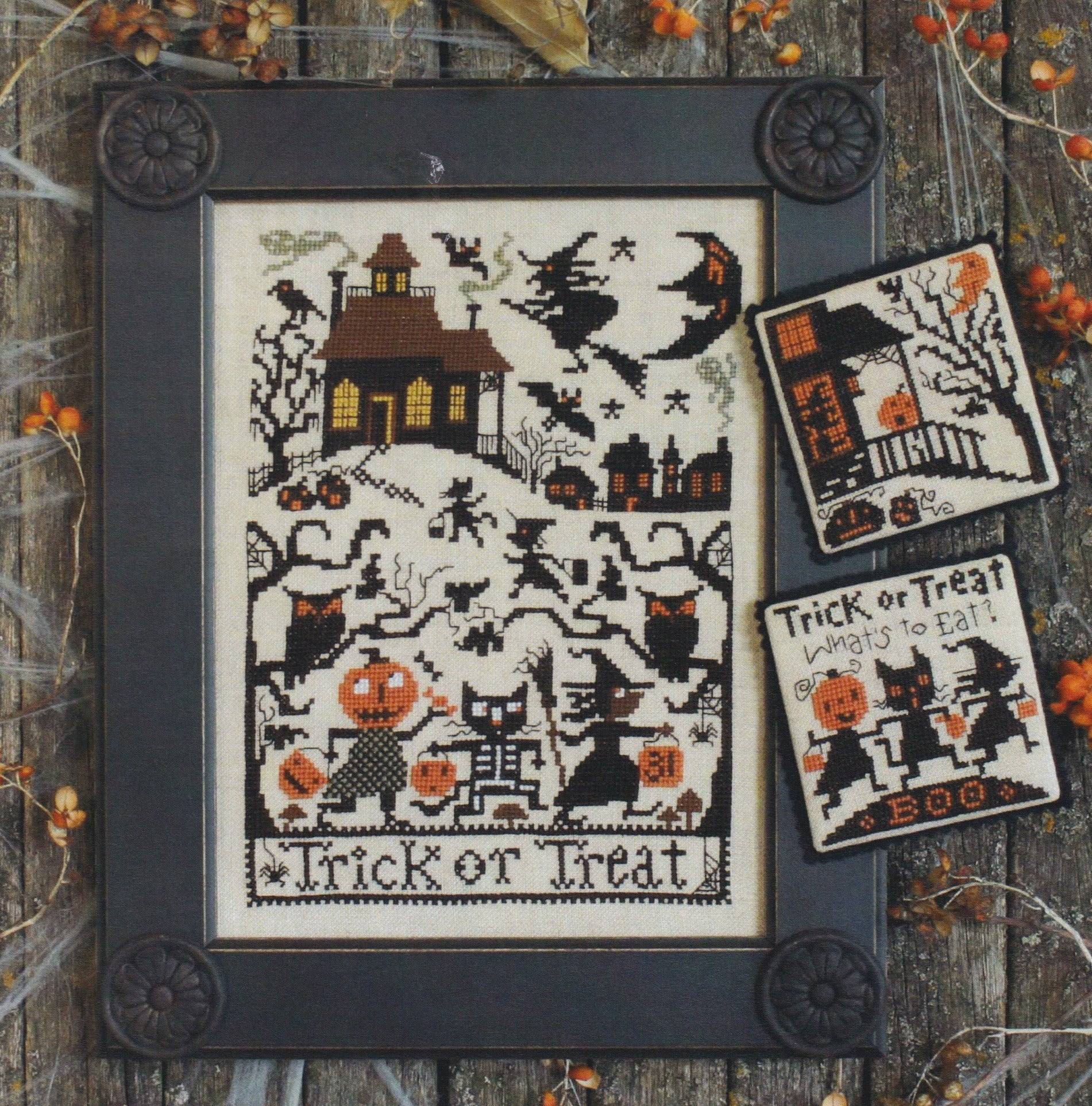 Photo of Trick or Treat Book No. 188 in Cross Stitch from Prairie Schooler