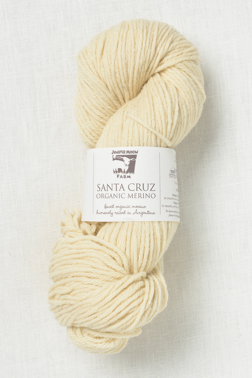 Photo of Yarn in Ivory from Juniper Moon Farm-Santa Cruz