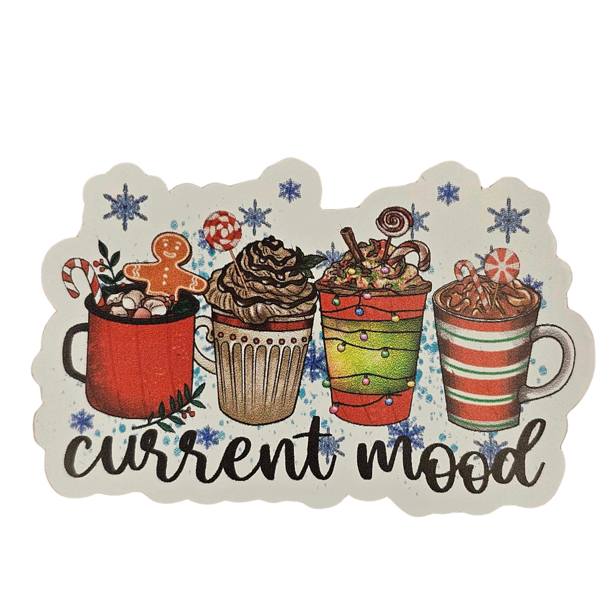 Current Mood - Sticker – Humble Stitch