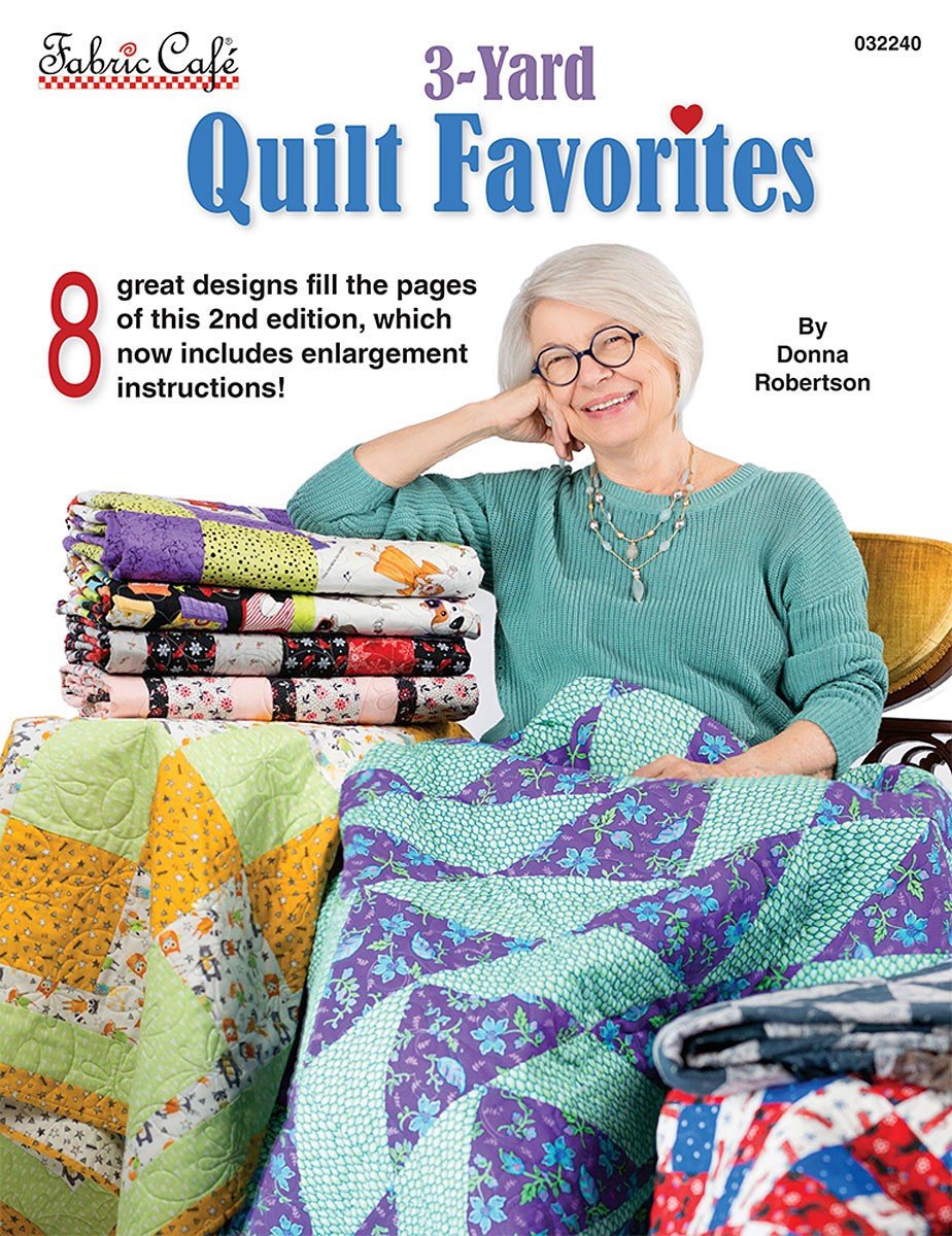 Photo of 3 Yard Quilt Favorites in Books from Fabric Cafe'