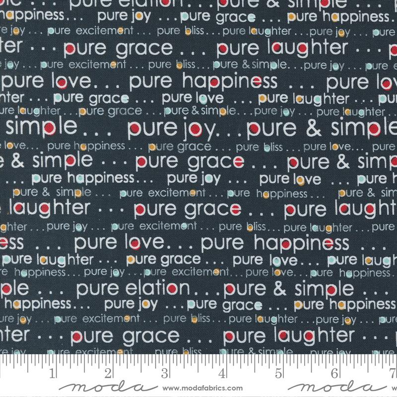 Moda - Vintage Pure And Simple - Indigo – Humble Stitch