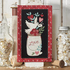 Photo of Ball Jar's Thru The Year February in Wool Applique from Buttermilk Basin