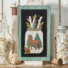 Photo of Ball Jar's Thru the Year January in Wool Applique from Buttermilk Basinv