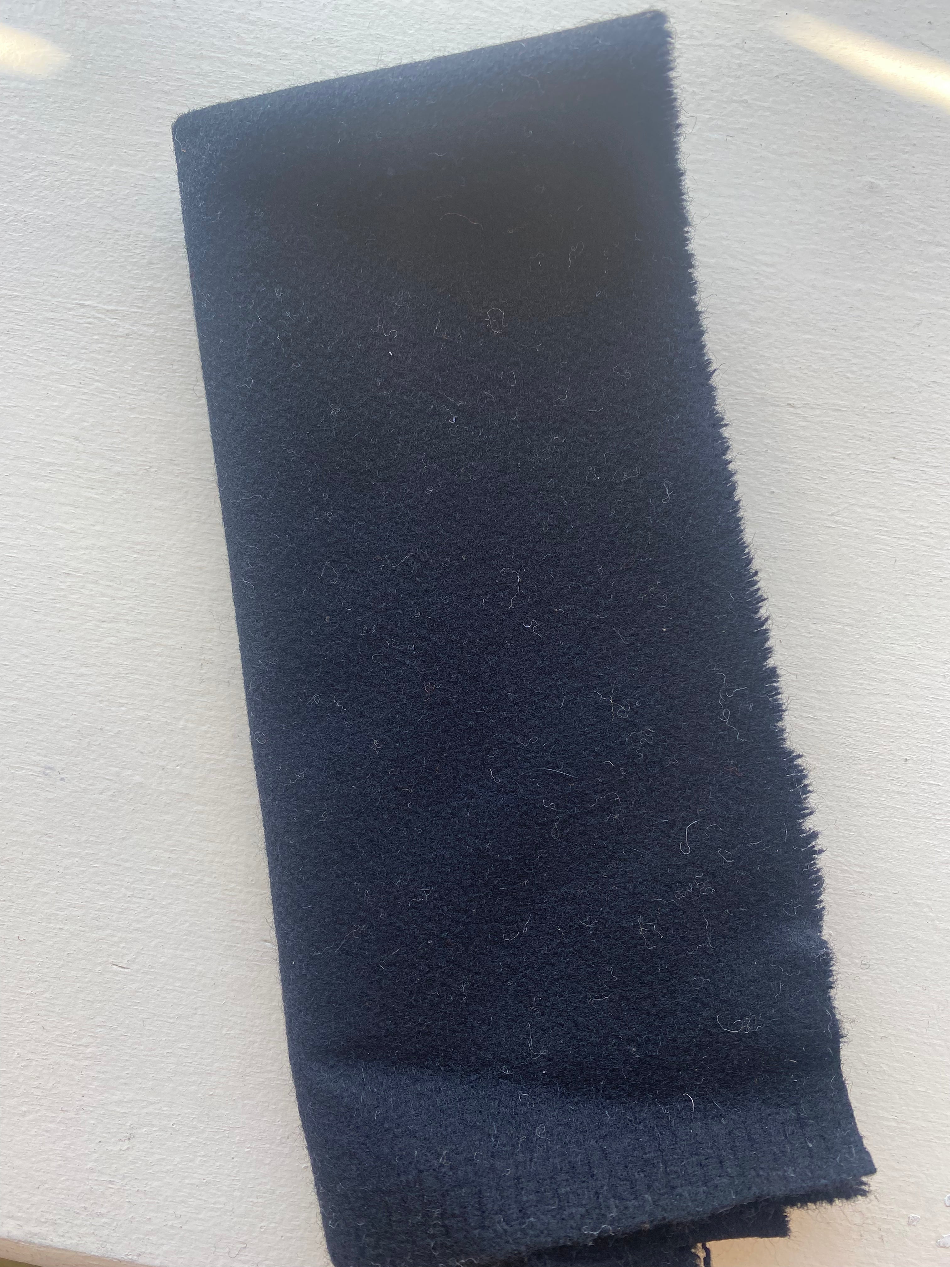 Photo of Felted Wool Pre-Cut 100% Wool in Black - Large - 15" x 14"