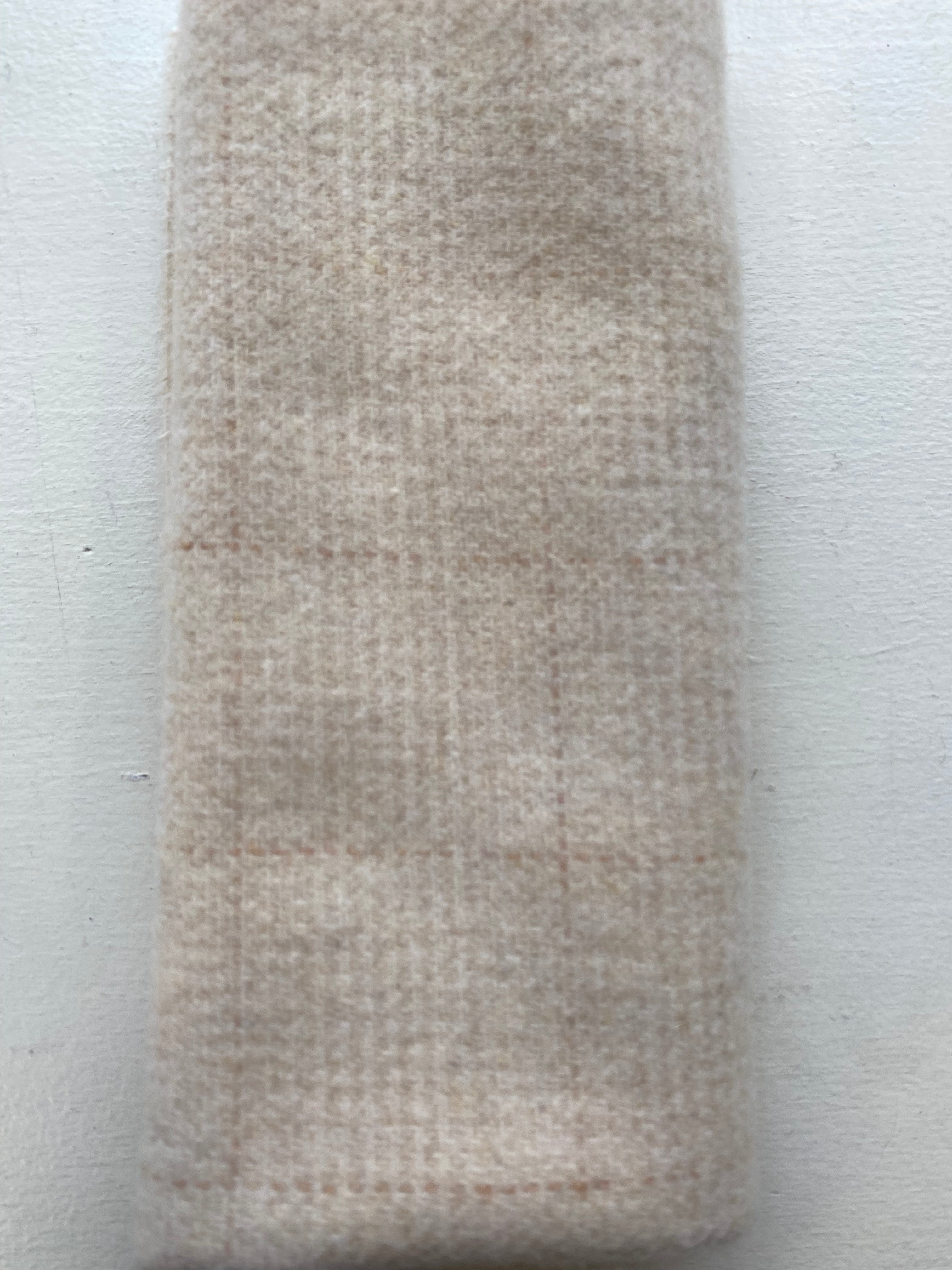 Photo of Felted Wool Pre-Cut 100% Wool in Cream Squares - Large - 15" x 14"