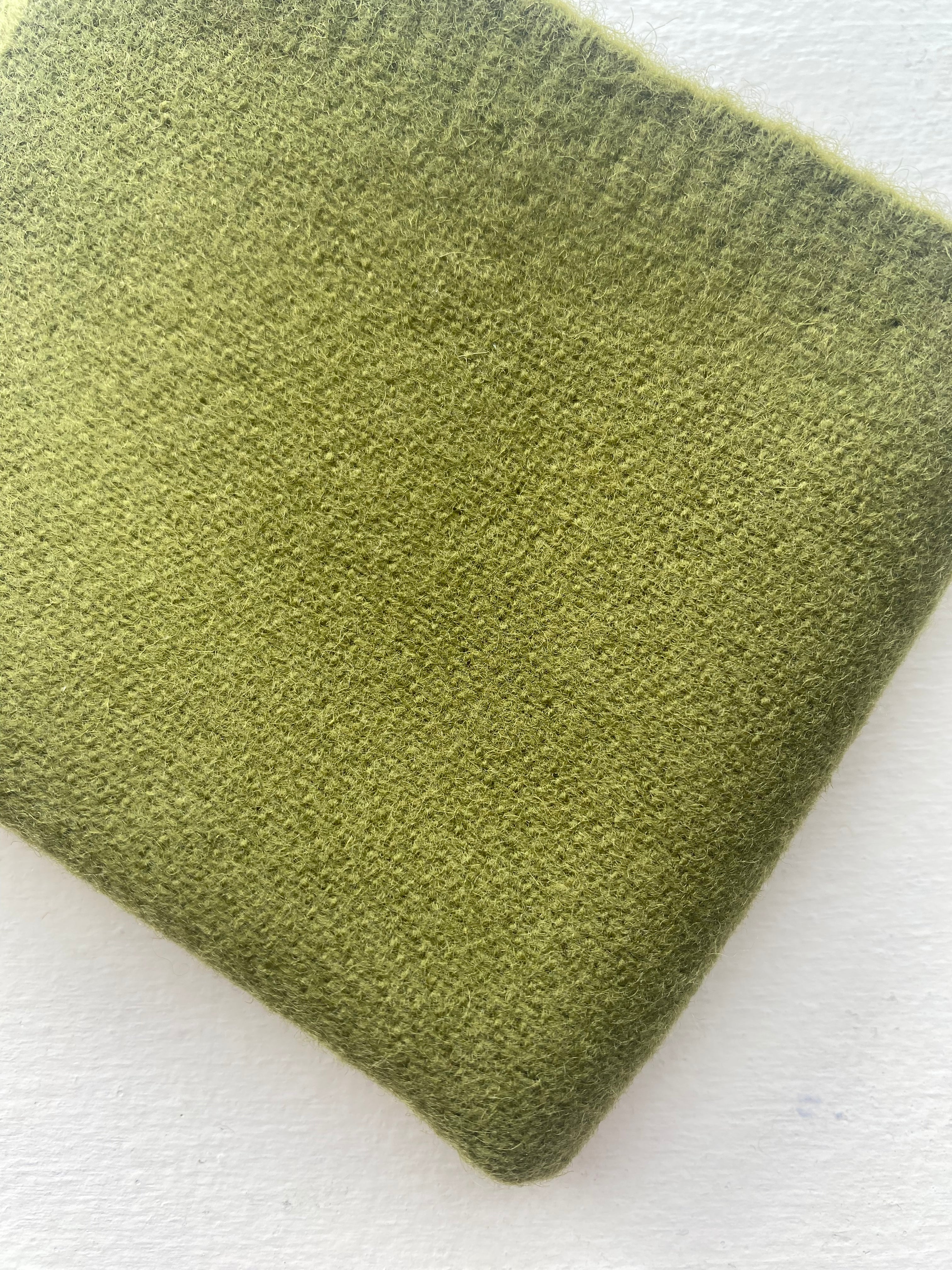 Photo of Felted Wool Pre-Cut 100% Wool in Sage Green - Medium - 10" x 9"