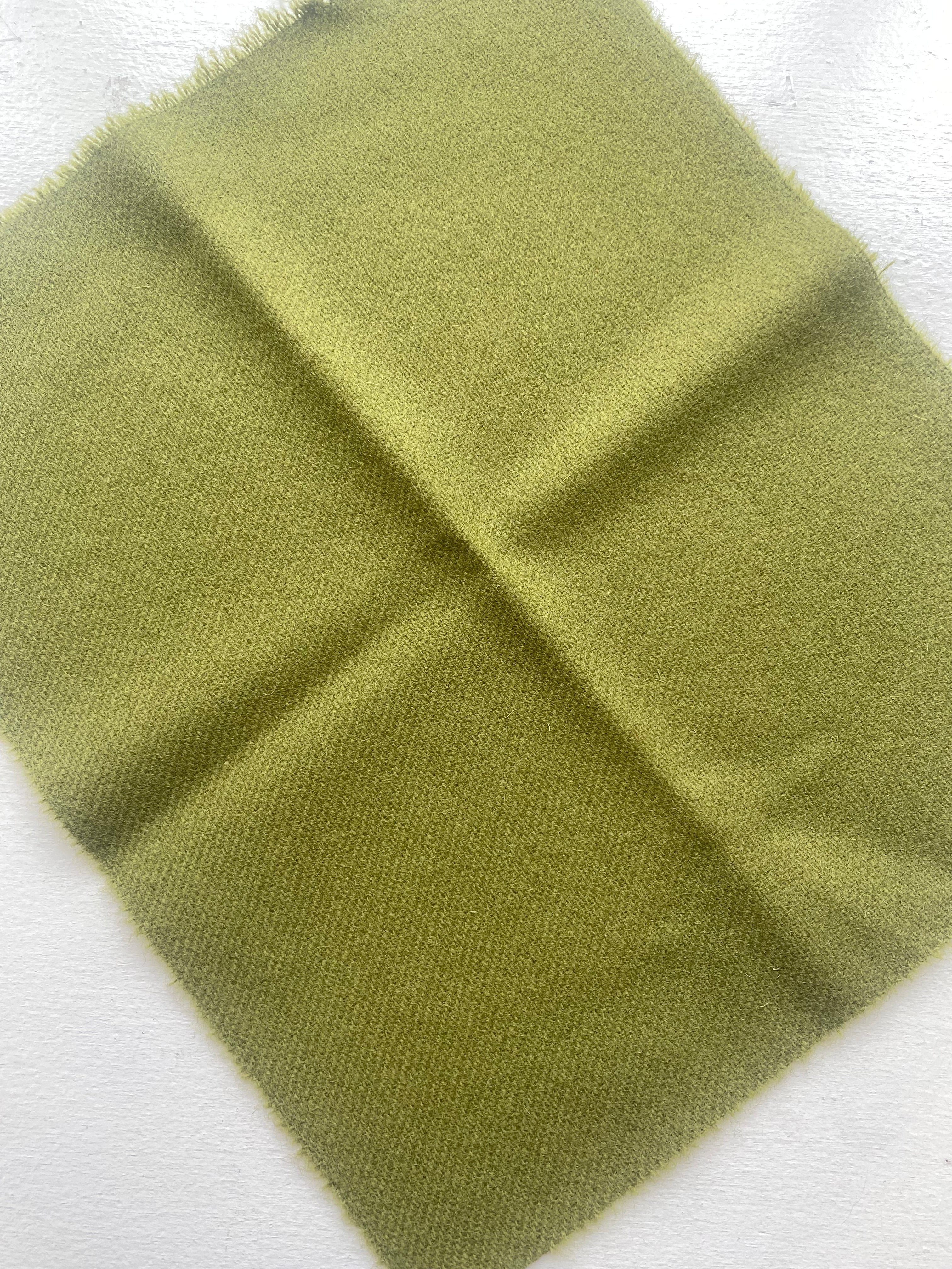 Photo of Felted Wool Pre-Cut 100% Wool in Sage Green - Small - 8" x 7"