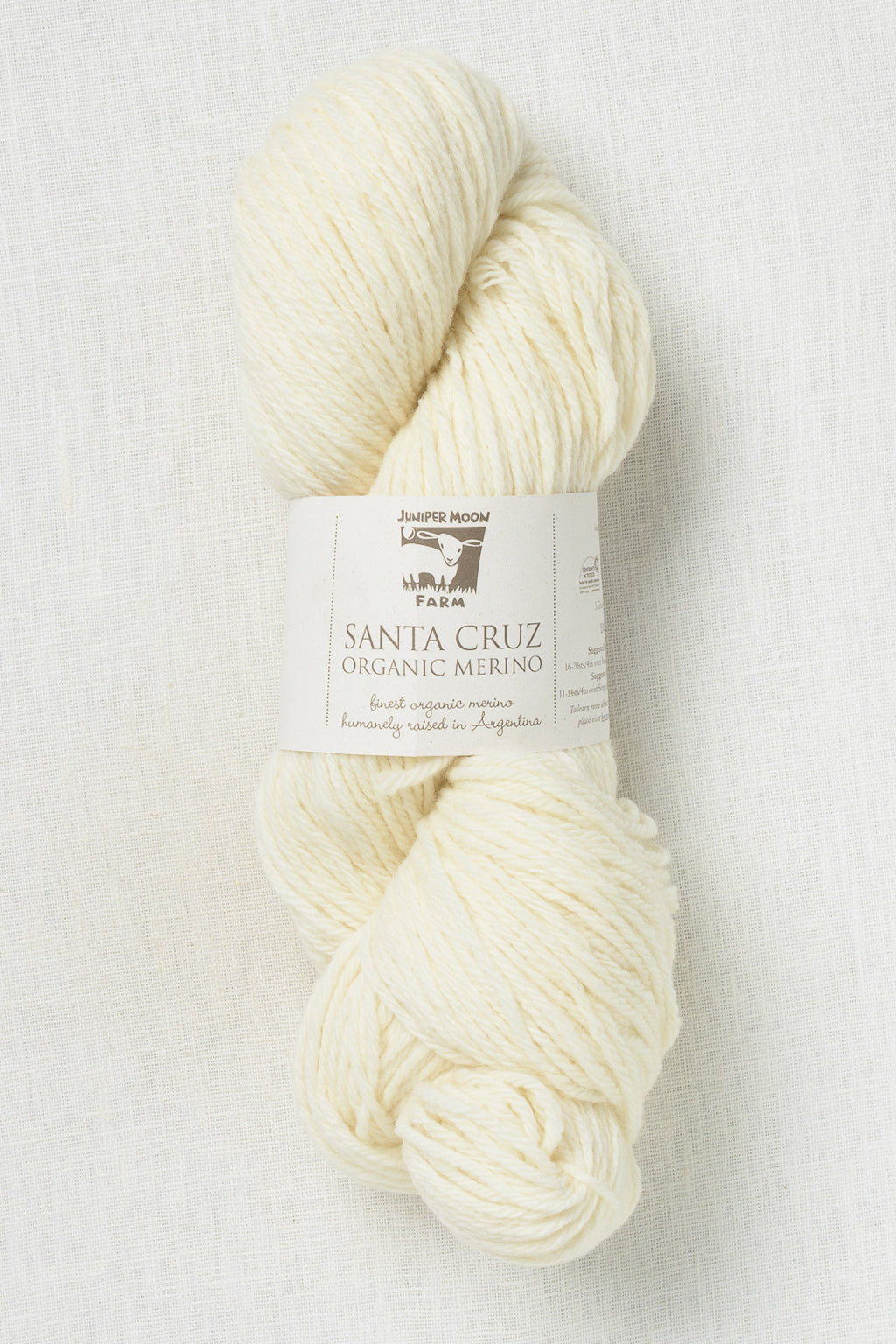 Photo of Yarn in Porcelain from Juniper Moon Farm-Santa Cruz