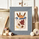 Photo of Vintage Crocks Thru The Year November in Wool Applique Pattern from Buttermilk Basin