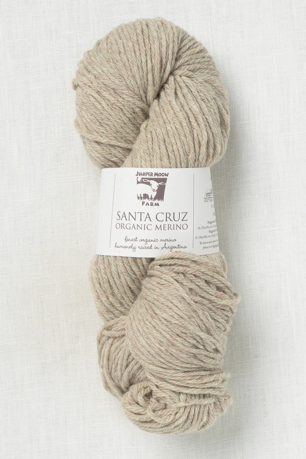 Photo of Yarn in Alabaster from Juniper Moon Farm-Santa Cruz