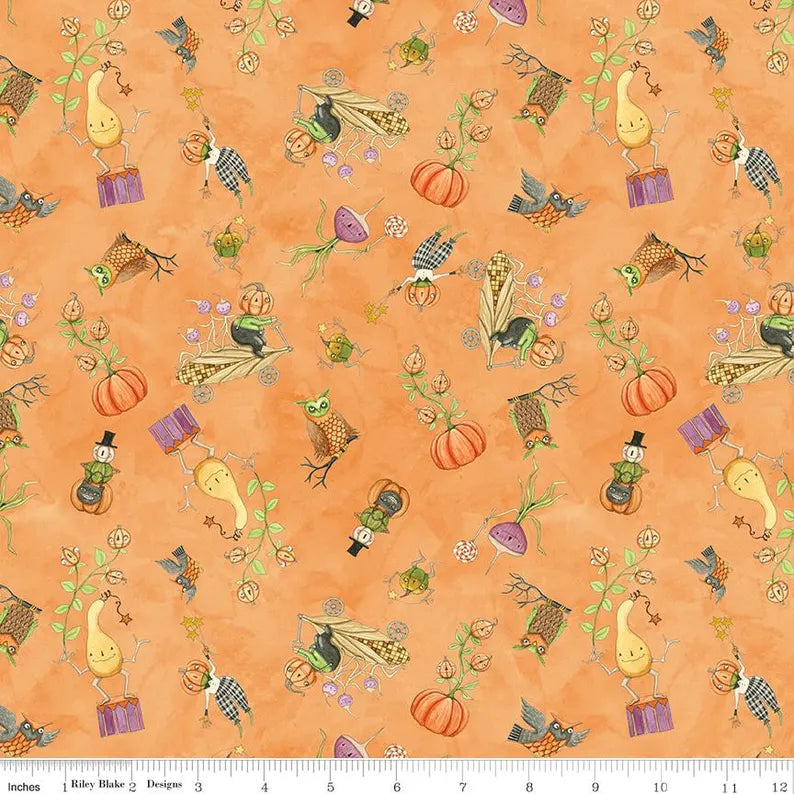 Photo of Ghoul Friends in Fabric from Riley Blake - Trick or Treat