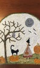 Photo of Halloween Day In Rug Hooking Pattern from The Blue Tulip