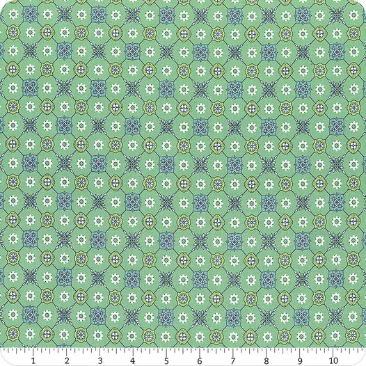 Photo of Riley Blake Designs 100% Cotton Fabric in Alpine Heirloom from Mercantile - 44"/45" Wide Fabric