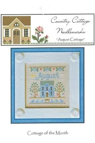 Photo of Cottage of the Month August in Cross Stitch from Country Cottage Needleworks
