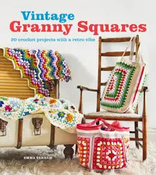 Photo of Vintage Granny Squares in Books from Emma Varnam