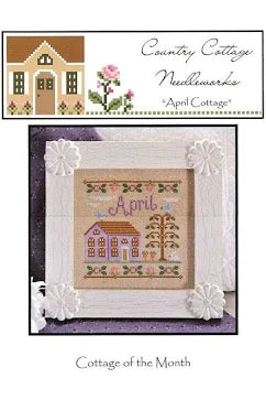 Photo of Cottage of the Month April in Cross Stitch from Country Cottage Needleworks