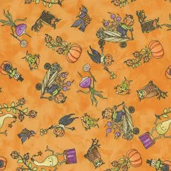 Photo of Ghoul Friends in Fabric from Riley Blake - Trick or Treat