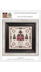 Photo of Joy to the World Chart No. 212 in Cross Stitch from Little House Needleworks