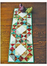 Photo of Ring Toss Table Runner in Pattern from Cut Loose Press