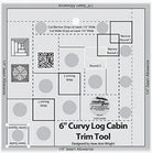 Photo of 6" Curvy Log Cabin Trim Tool in Rulers from Creative Grids