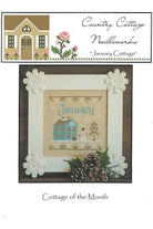 Photo of Cottage of the Month January in Cross Stitch from Country Cottage Needleworks