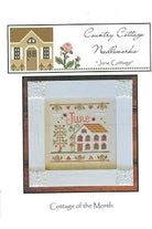 Photo of Cottage of the Month June in Cross Stitch from Country Cottage Needleworks