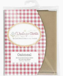 Photo of Vintage Cloth Oatmeal in 14 Count Evenweave 3706 from Lori Holt
