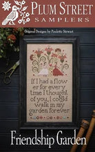 Photo of Friendship Garden in Cross Stitch from Plum Street Samplers