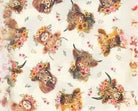 Photo of 10" Highland Cows in Fabric from Timeless Treasures