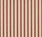 Photo of Red Ticking in 54" Fabric from Home Decorator Print