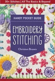Photo of Embroidery Stitching Handy Pocket Guide in Book from Christen Brown