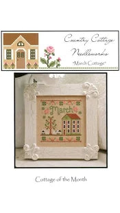 Photo of Cottage of the Month March in Cross Stitch from Country Cottage Needleworks